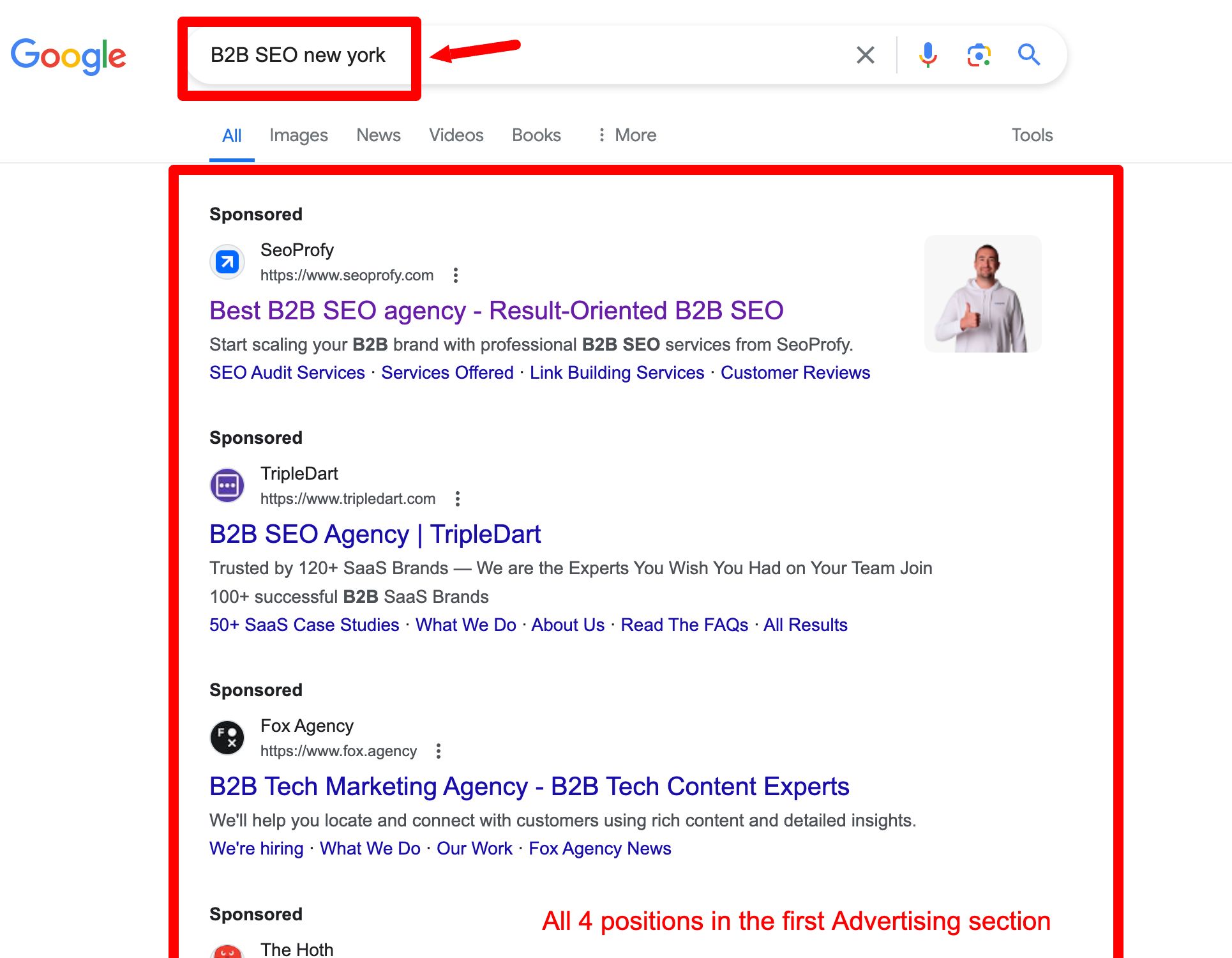 B2B SEO in NYC